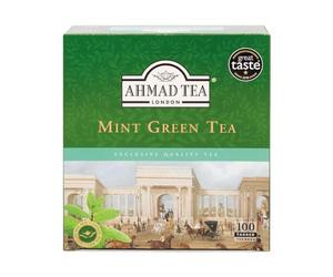 Ahmad Tea 100 Teabags, Mint Green, Green Tea, 1 x 100 Teabags
