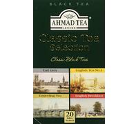 Ahmad Tea Black Tea Classic Black Tea Selection 20 Teabag Sachets 6 Packs