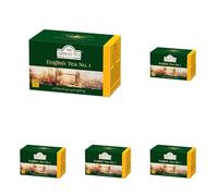 Ahmad Tea Black Tea | English Tea No.1 | 20 Teabag Sachets | 5 Pack
