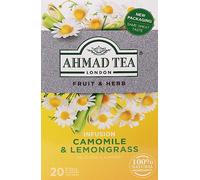 Ahmad Tea Camomile & Lemongrass Fruit & Herbal Infusion Infusion Tea - 20 Teabag Sachets