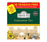 Ahmad Tea Cardamom Black Tea - 128 Tagged Teabags