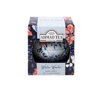 Ahmad Tea Christmas Bauble - Earl Grey Loose Leaf Tea 25g | Festive Gift Ornament with 1 Flavour - Perfect Stocking Filler from Winter Wonderland Collection