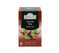 Ahmad Tea Clove Tea - Black Clove Tea - Individually Wrapped and Sealed with Aroma - 20 Tea Bags with Ribbon