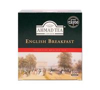 Ahmad Tea 100 Teabags, English Breakfast, Black Tea, 1 x 100 Teabags