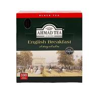 Ahmad Tea English Breakfast Black Tea - 100 Teabags (Sachets)