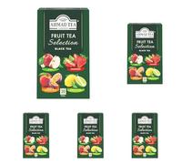 Ahmad Tea Fruit Black Tea | Fruit Tea Selection | 20 Teabag Sachets | 5 Pack
