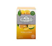 Ahmad Tea Fruit & Herbal Infusions | Mixed Citrus | 20 Teabag Sachets | 6 Packs