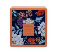 Ahmad Tea Gift Caddy | Bouquet Caddy with Black Tea & Green Tea | Perfect tea gift | 32 Teabag Sachets | 4 Flavours