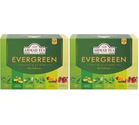 Ahmad Tea Gift Selection Pack | Green Tea Selection | Green Tea, Jasmine Green Tea & Fruit Green Tea | 60 Teabags | 6 Tea Blends | Tea Gift Set (Pack of 2)