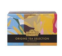 Ahmad Tea Gift Selection Pack | Origins Tea Selection | Assam, Darjeeling & Ceylon Black Tea | 60 Teabags | 3 Origins | Tea Gift Set