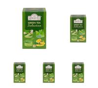 Ahmad Tea Green Tea | Green Tea Selection Pack | 20 Teabag Sachets | 5 Pack