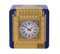 Ahmad Tea House of Commons Tea Caddy - Big Ben Blue Design - 40 Teabags