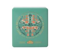 Ahmad Tea London Gift Boxes | Green Crest Tea Selection Caddy | Black, Green & Fruit Tea Selection | British Tea Gift | 32 Teabags | 4 Tea Blends