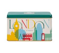 Ahmad Tea London Horizon Caddy - English Breakfast Black Tea, 30 Individually Foil Enveloped Teabags