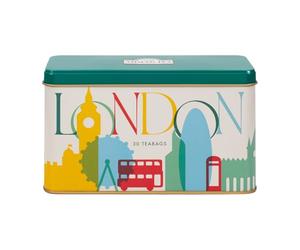 Ahmad Tea London Horizon Caddy - English Breakfast Black Tea, 30 Individually Foil Enveloped Teabags