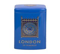 Ahmad Tea London Tea Caddies | Colourful London Caddy | Earl Grey Tea | London Souvenir Tea Gift | 20 Teabags