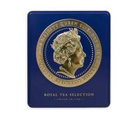 Ahmad Tea London Tea Selection Caddies | Cameo Blue Caddy | London Souvenir Tea Gift | 32 Teabags | 4 Tea Blends