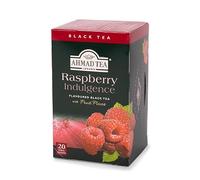 Ahmad Tea Raspberry Indulgence Fruit Black Tea | Black Tea - 6 x 20 Teabag Sachets