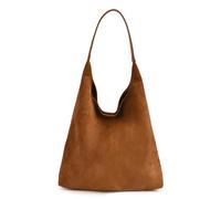 Ahmany 2pcs Elegant Velvety Handbag Large Capacity Quilted Shoulder Bag Women ’ s Commute Bag Comfortable Design Suedes Handbag
