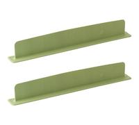 Ahmany 2PCS Multipurpose Sink Splash Barrier for Kitchen Bathroom Water Deflection and Front Protections Splash Proof Barrier