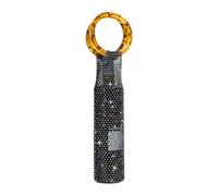Ahmany Brilliant Crystal Knit Bottle Holder with Comfortable Handles Great for Parties and Activities Elegant Bottle Bag