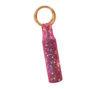 Ahmany Brilliant Crystal Knit Bottle Holder with Comfortable Handles Great for Parties and Activities Elegant Bottle Bag