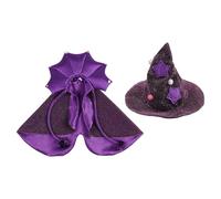 Ahmany Enchanting Black Cosplay Witches Outfit Cats Soft Breathable Polyester Role Playing Costume Halloweens Party Cats Attires