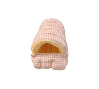 Ahmany Enclosed Stress Relief Cats Bed Soft Plush Fabric with Cover Cave Compacts Design Calming Space for Indoor Pet Nest Pet Nest