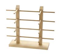 Ahmany Handcrafted Wood Eyewear Rack for Secure Storage and Sophisticated Display Elegant Spectacle Holder Sunglasses Wooden Rack