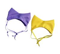 Ahmany Pet Bath Waterproof Shower Cap for Calming Grooming Bathing Blowing Drying EarMuffs Waterproof Ear Covers Calming Cats Bathing Cap