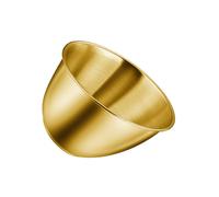 Ahmany Slanted Salad Serving Bowl Korean Vegetable Holders for Restaurant Use Large Capacity Stainless Steel Tableware Stainless Steel Salad Bowl