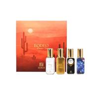 Ahmed Al Maghribi Rodeo Desert Oud Gift Set | Frost Ice, Garnet, Prometheus by Ahmed & Chill Spectrum 15ml | 4 x 15ml Luxury Unisex Perfume Set