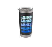 Ahmed Name Minimalist Design Stainless Steel Insulated Tumbler