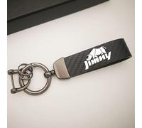 AHMESA Car Key Chain Key Ring, for Suzuki JIMNY Key Fob Keyring Family Present Metal PresentAutomobile Brand Enthusiasts,C