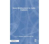 Ahnert - Sound Reinforcement for Audio Engineers - New hardback or cas - X555z