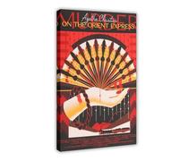 ahnld Agatha Christie, 3 Digital Canvas Poster Bedroom Decor Landscape Office Room Decor Gift 16x24inch(40x60cm)