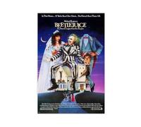 ahnld Beetlejuice Filmplakat Canvas Poster Bedroom Decor Landscape Office Room Decor Gift 12x18inch(30x45cm)