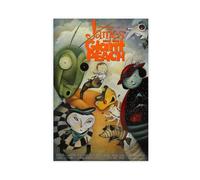 ahnld James And The Giant Peach MOVIE POSTER Canvas Poster Bedroom Decor Landscape Office Room Decor Gift 24x36inch(60x90cm)