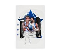 ahnld Kyrie Irving Print Canvas, Dallas Mavericks, Kyrie Irving Poster Canvas Poster Bedroom Decor Landscape Office Room Decor Gift 12x18inch(30x45cm)