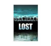 ahnld Lost (2004) TV Series Show Movie Poster Canvas Poster Bedroom Decor Landscape Office Room Decor Gift 08x12inch(20x30cm)