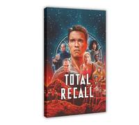ahnld Total Recall (1990) Filmfilmposter Canvas Poster Bedroom Decor Landscape Office Room Decor Gift 16x24inch(40x60cm)