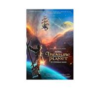 ahnld TREASURE PLANET Movie Poster Canvas Poster Bedroom Decor Landscape Office Room Decor Gift 12x18inch(30x45cm)