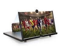AHOAO Mobile Phone Screen Magnifier, 12 Inch Pull-out HD Screen Amplifier, Anti-Radiation Eye Protection Screen Enlarger for Videos & Movie, 3X Magnification, for All Mobile Phones