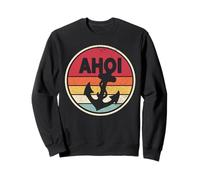 Ahoi Anchor Platt Baltic Sea Baltic Frisian North Sea Vintage Sweatshirt