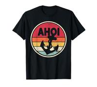 Ahoi Anchor Platt Baltic Sea Baltic Frisian North Sea Vintage T-Shirt