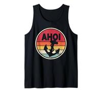 AHOI Anchor Platt Baltic Sea Baltic Frisian North Sea Vintage Tank Top