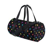 AHOMY Dinosaur Duffel Bag Sports Gym Bags for Men and Women, Polka Dot, 18 X 9 X 9 Inch, Classics