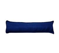 AHR LTD. New Plain Giant Jumbo Fabric Draught Excluder Decorative Simple Door or Window Draft Guard Winter Air Stopper (NAVY)