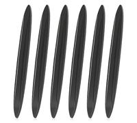 AHRLIC 6PCS Invisible Car Door Edge Protector, Anti-Collision Door Guard, Universal Car Door Protection Strip, Suitable for All Cars and Bumpers, Black