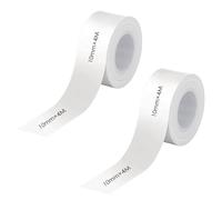 AHRLIC Label Maker Tape, Waterproof Thermal Label, 16mm x 4M Compatible for Makeid L1/Q1/E1 Printers, Oil/Tear Resistant DIY Labels for Kitchen, Office, Classification(2Pcs White)